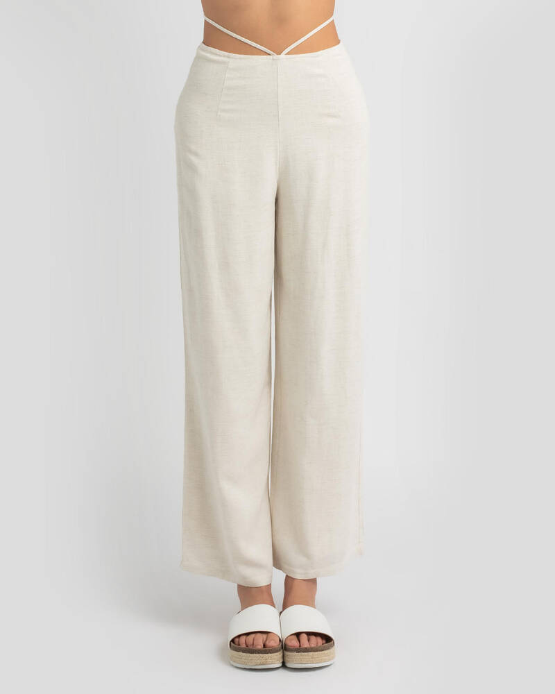 Shop Ava And Ever Vixon Pants In Natural - Fast Shipping & Easy Returns ...