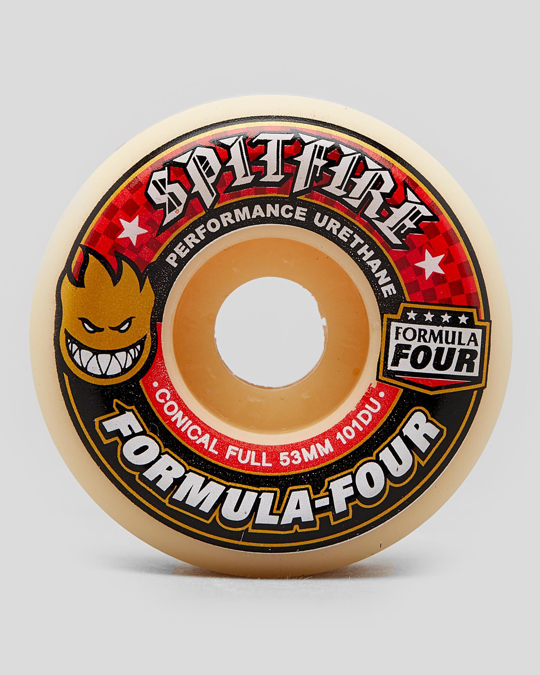 Spitfire F4 Skateboard-Räder 52 Mm – Konische Form, 101A Härte, Für Street & Park