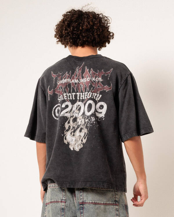 Silent Theory Anarchy Terry Fleece T-Shirt for Mens