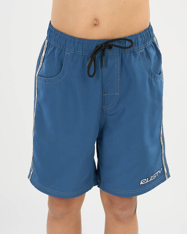 Rusty Boys' Flip Daddy Elastic Board Shorts for Mens