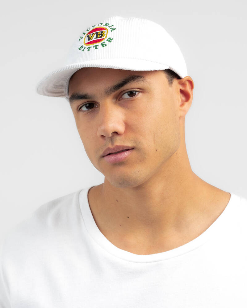 Victoria Bitter VB Big White Cord Cap for Mens