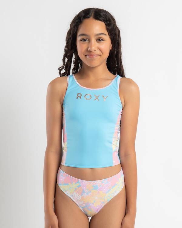 Roxy Girls' Hidden Garden Tankini Set for Womens