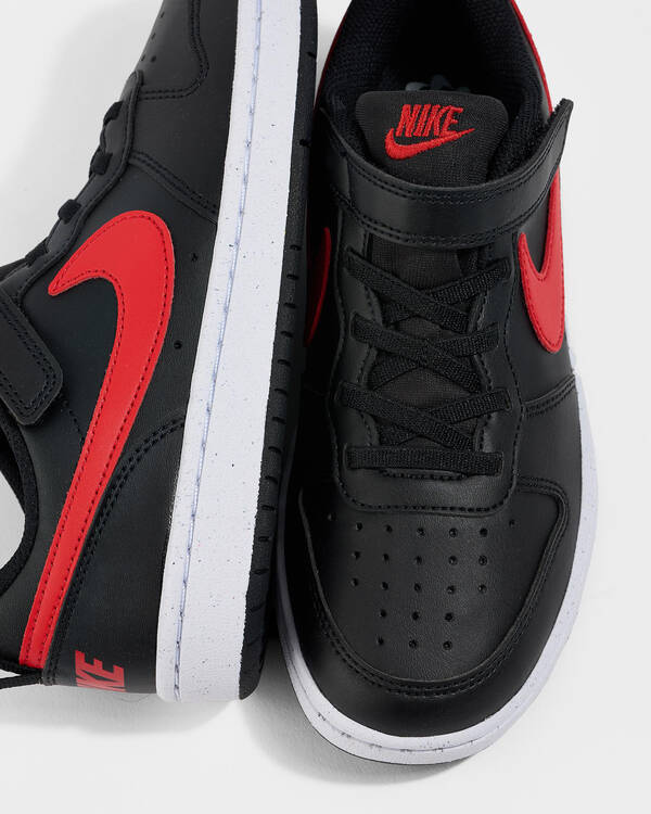 Nike Junior Boys' Court Borough Low Recraft Shoes for Unisex
