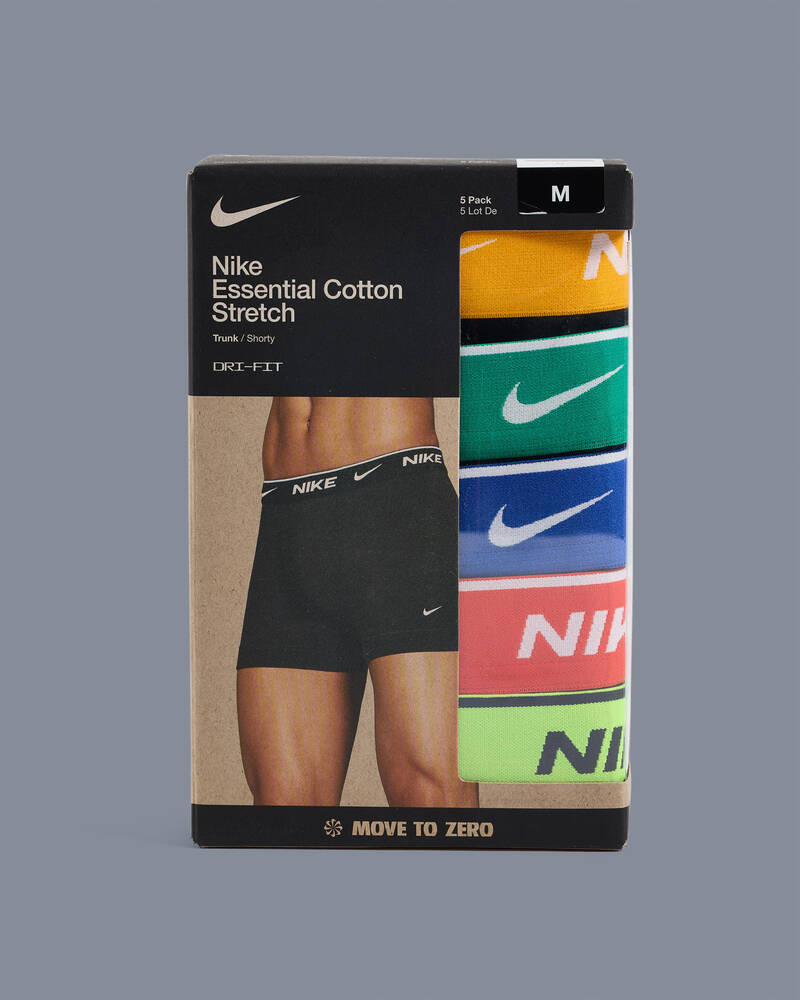 Nike Essential Cotton Stretch Trunk 5 Pack for Mens