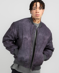 Stussy Dyed Nylon Bomber Jacket for Mens image number null
