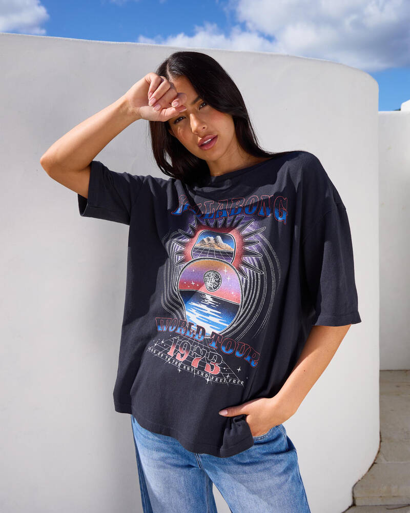 Billabong Focus Tour Oversized Fit T-Shirt for Womens