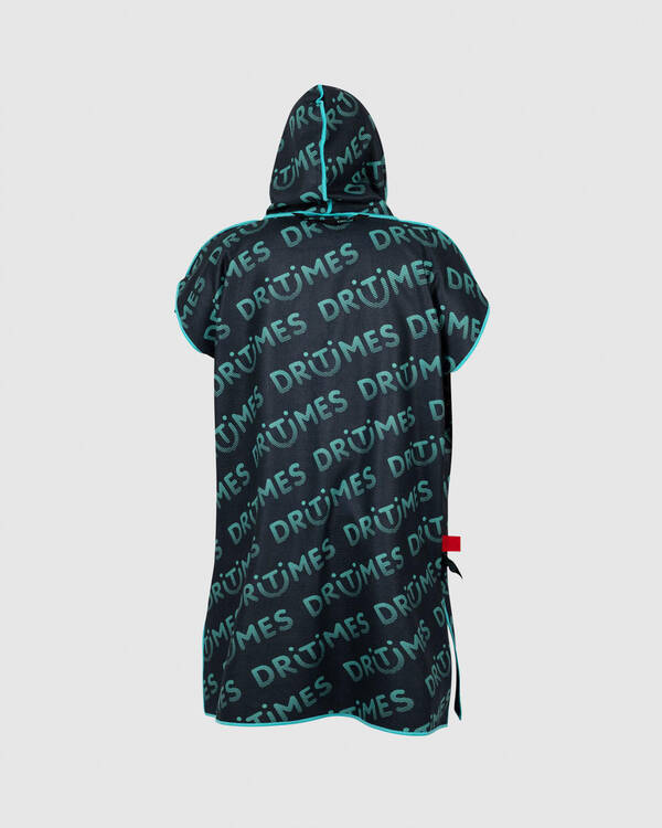 DRITIMES Teal-Chocolate Fade Hooded Towel for Mens