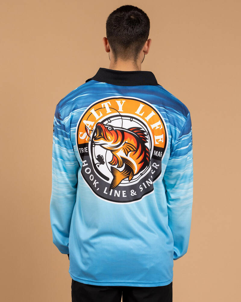 Salty Life Sinker Fishing Shirt for Mens