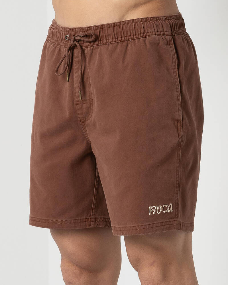RVCA Escape Elastic Exotica Shorts for Mens