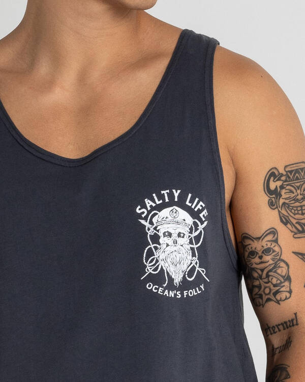 Salty Life Raider Singlet for Mens