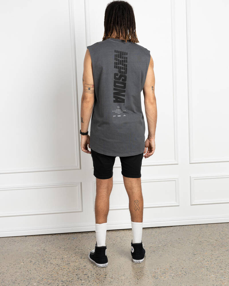 Nena & Pasadena Primary Scoop Back Muscle Tank for Mens