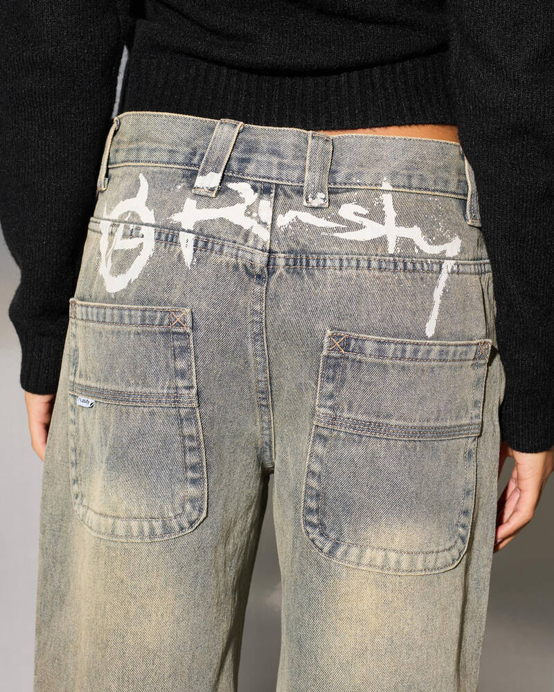 Rusty DIY Wendy Wide leg Low Rise Wide Leg Jean for Womens