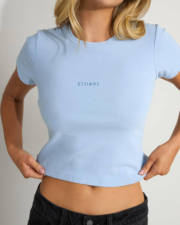 Thrills Minimal Thrills Mini T-Shirt for Womens