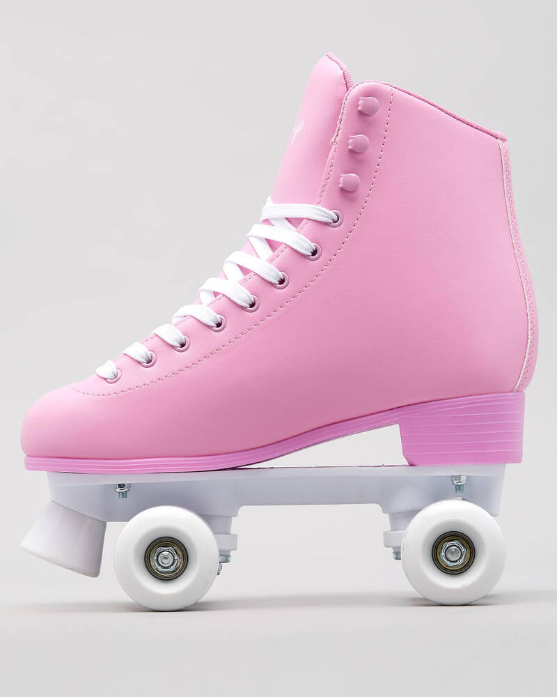 Whip Roller Skates Laced Quad Rollerskates for Unisex