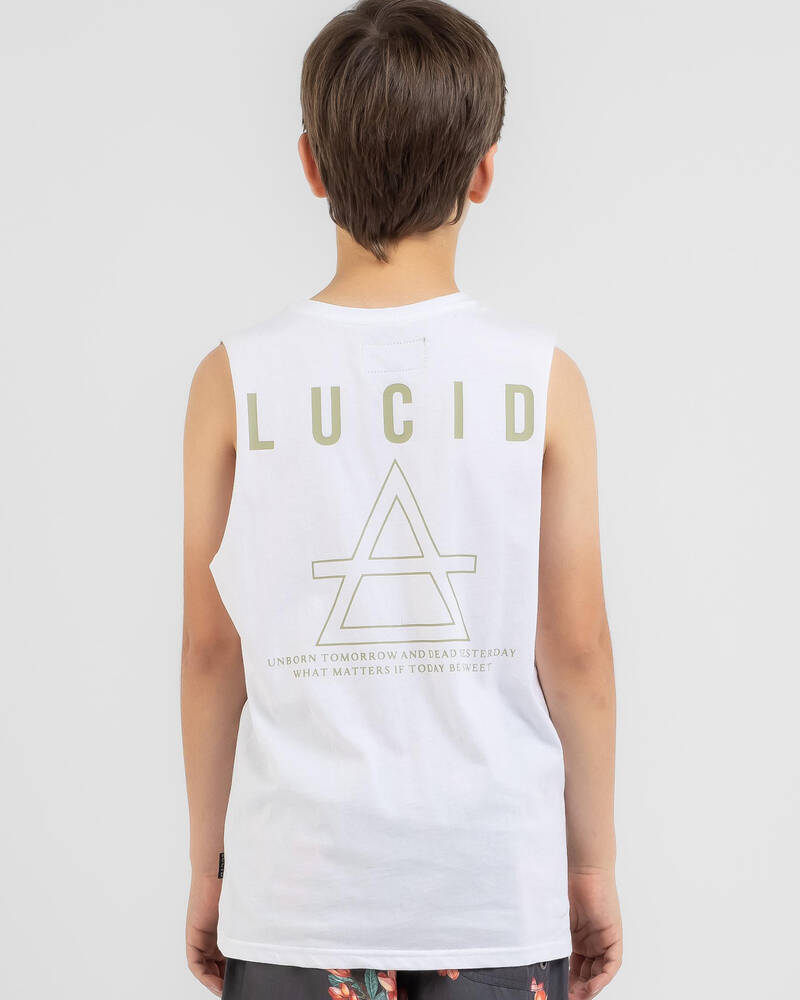 Lucid Boys' Frameworks Muscle Tank for Mens