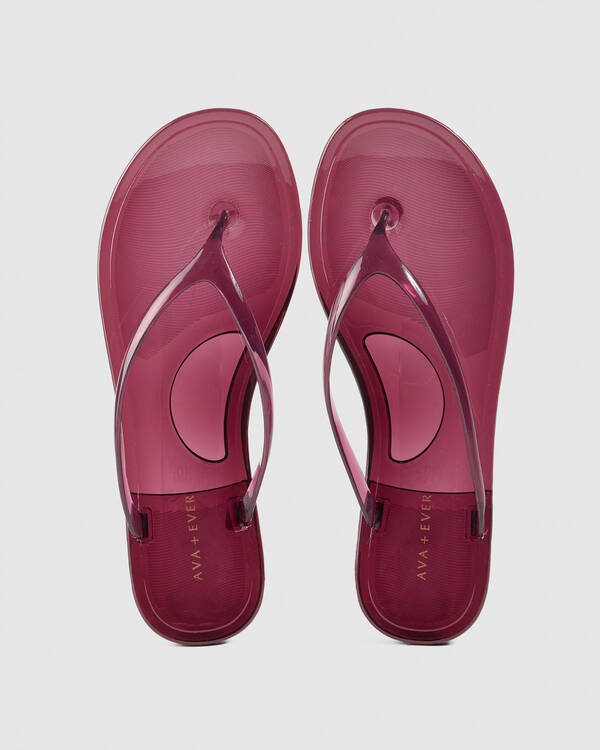 Ava And Ever Beach Jelly Thongs for Womens