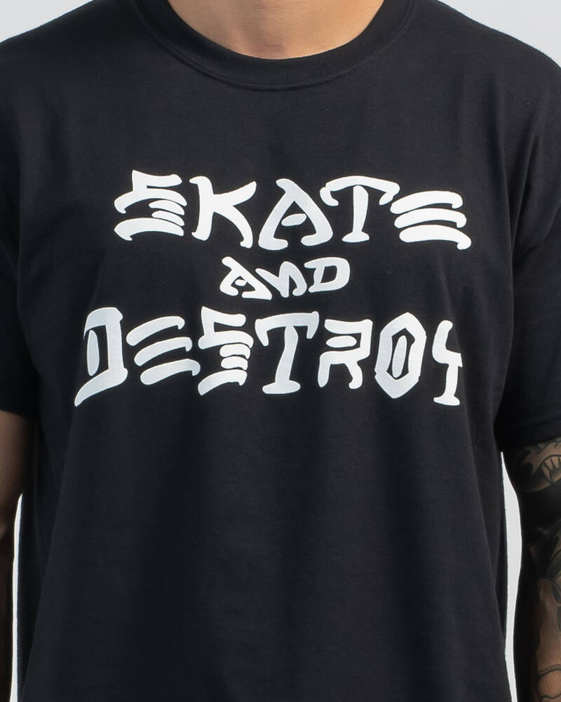 Thrasher Skate & Destroy T-Shirt for Mens image number null