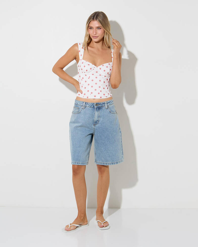 Ava And Ever Valrie Corset Top for Womens