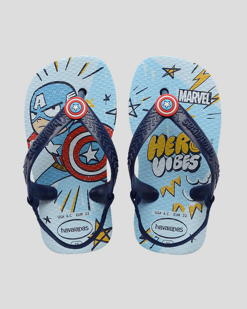 Havaianas Toddlers' Marvel Captain America Thongs for Mens