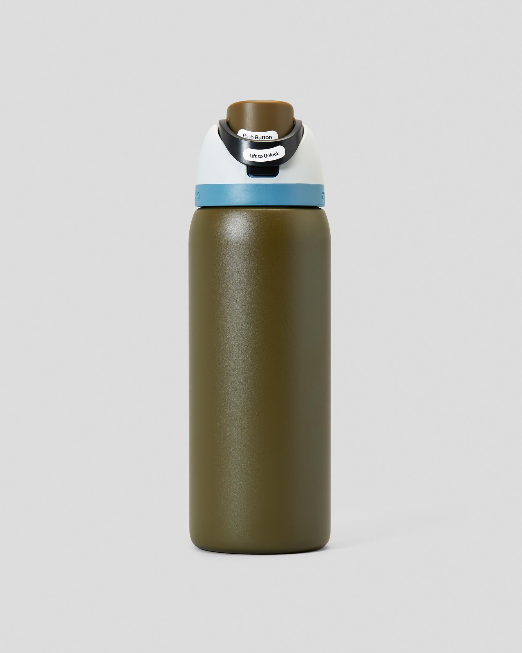 Owala 32oz FreeSip Stainless Steel Water Bottle In Dark Grey - FREE