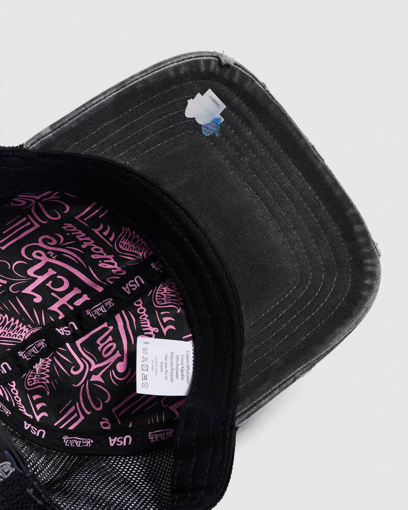 Von Dutch Distressed Trucker Cap for Unisex