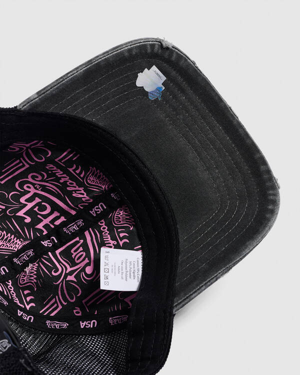 Von Dutch Distressed Trucker Cap for Unisex