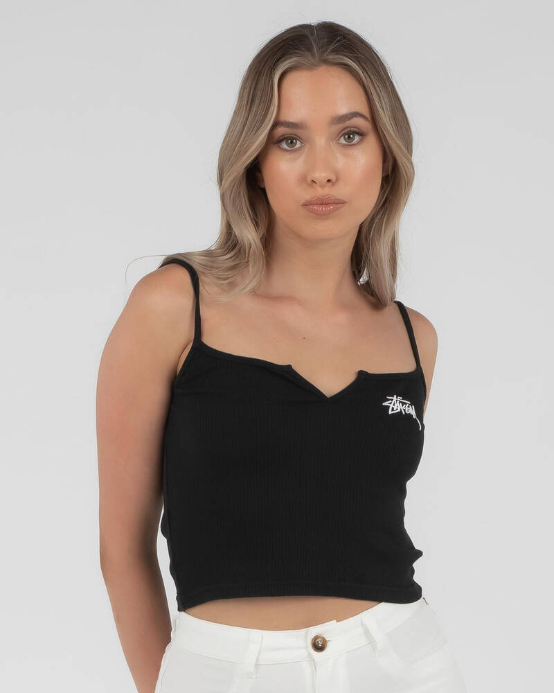 Stussy Elson Rib Singlet for Womens