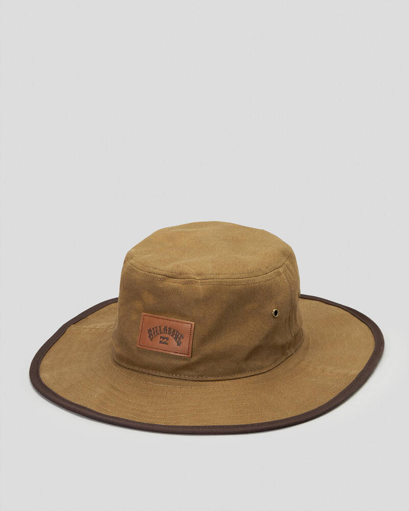 Billabong Waxed Twill Big John Hat for Mens