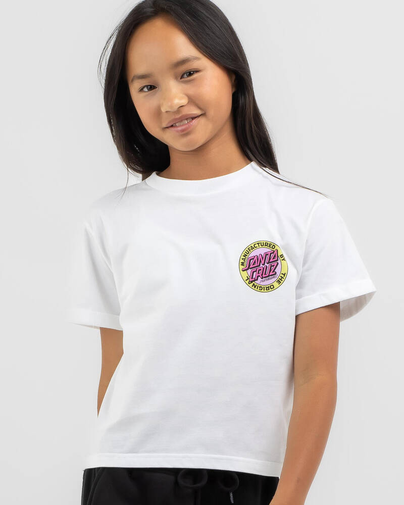 Santa Cruz Girls' MFG Retro Dot T-Shirt for Womens