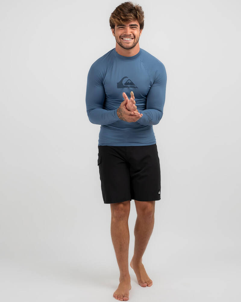 Quiksilver All Time Long Sleeve Wet Shirt for Mens