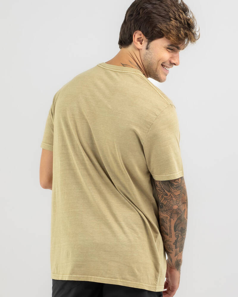 Rip Curl Plain Wash T-Shirt for Mens