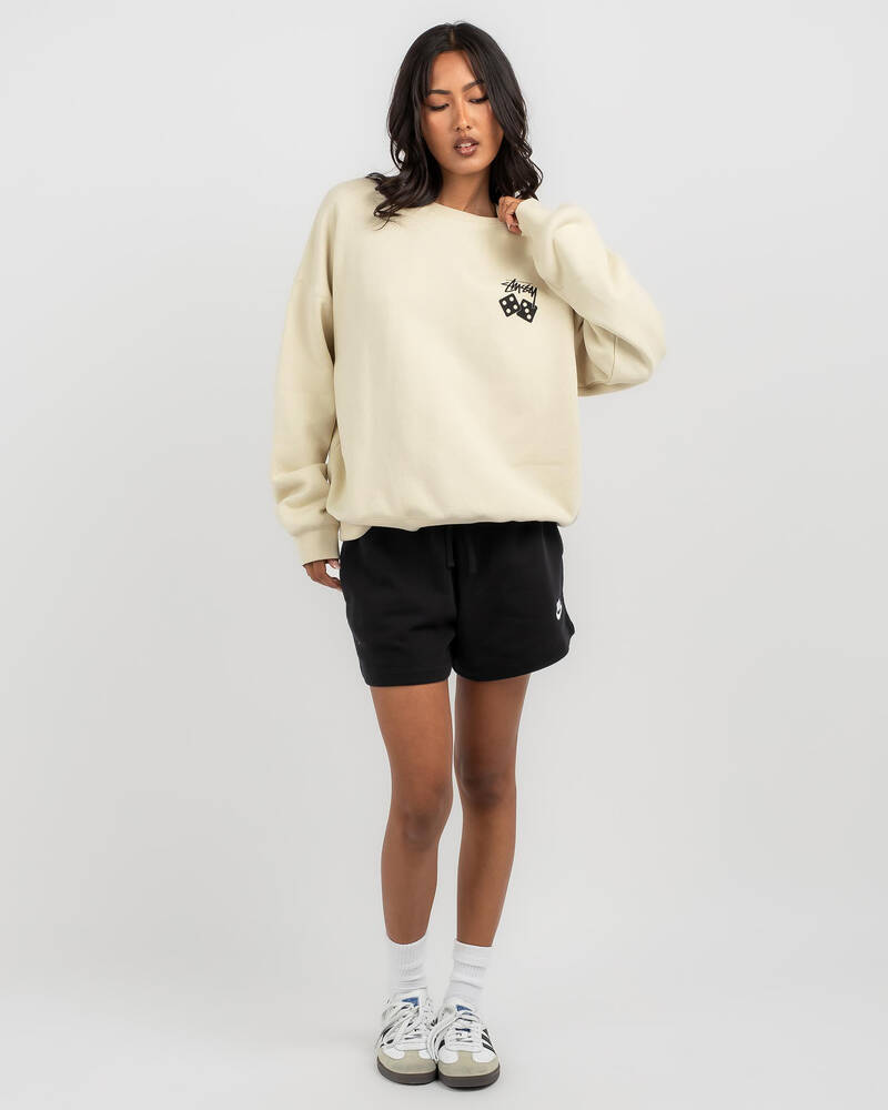 Stussy Dice Oversized Crew for Womens