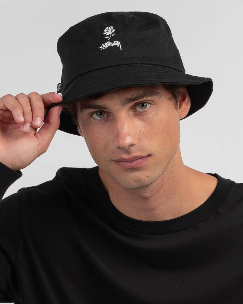 Stussy 80 Rose Bucket Hat for Mens