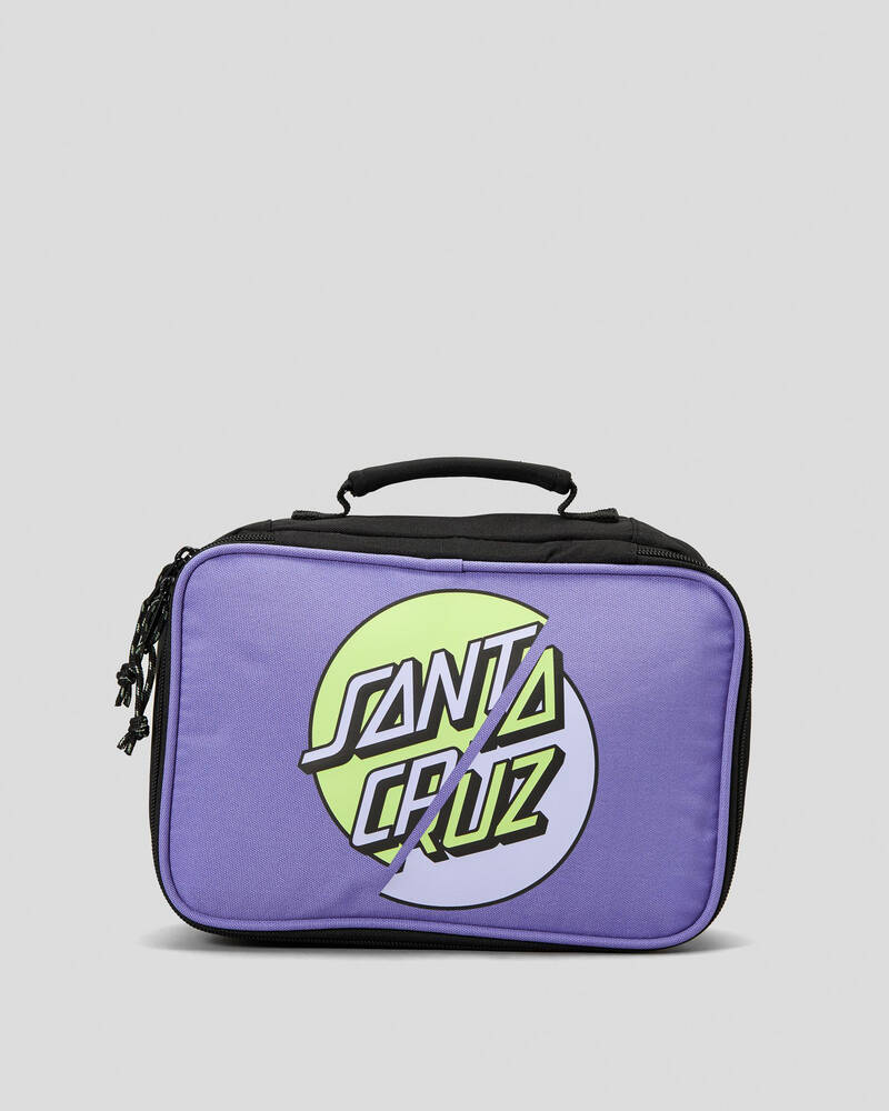 Lilac Two Compartment Lunch Bag Purple