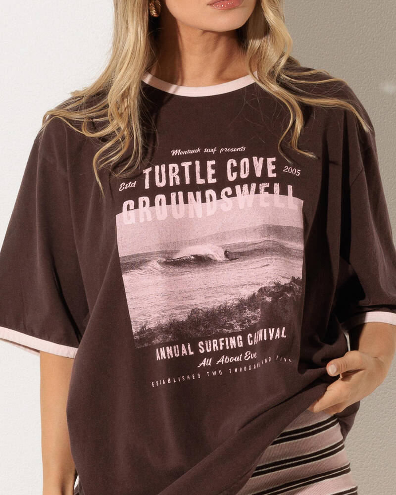 All About Eve Cove Oversized T-Shirt for Womens