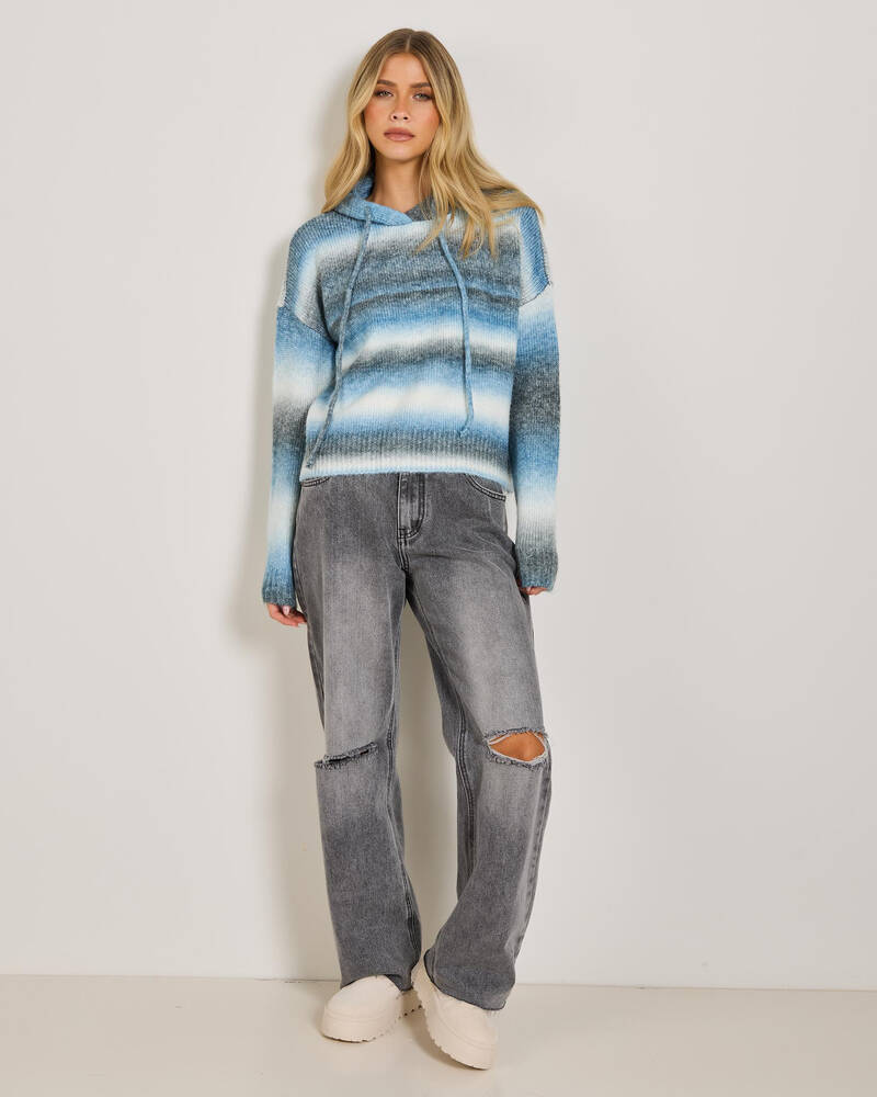 Mooloola Miami Hooded Knit Jumper for Womens