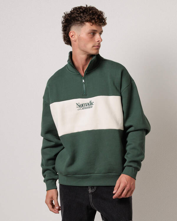 Ripple 1/4 Zip Sweatshirt