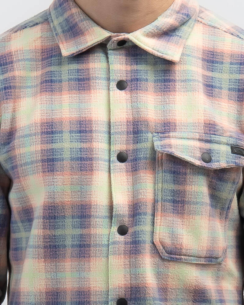 Billabong Furnace Flannel Long Sleeve Shirt for Mens