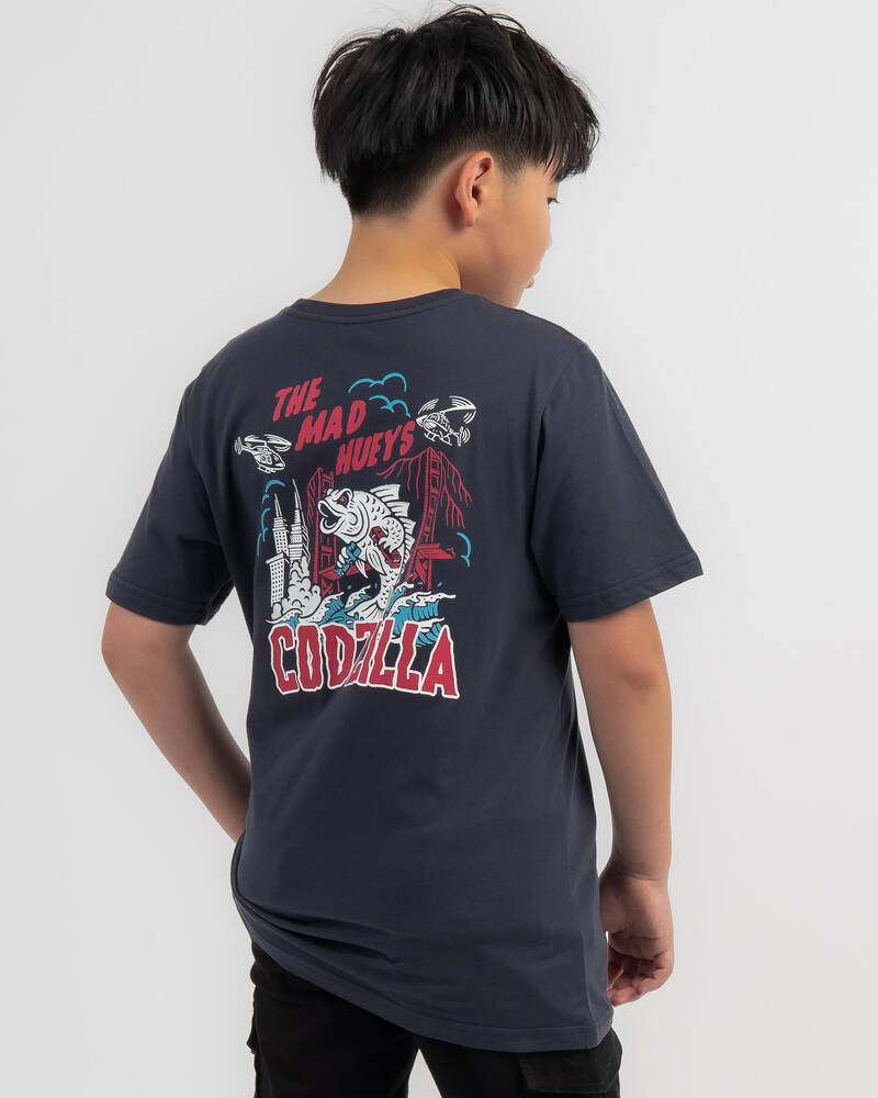 The Mad Hueys Boys' Codzilla T-Shirt for Mens