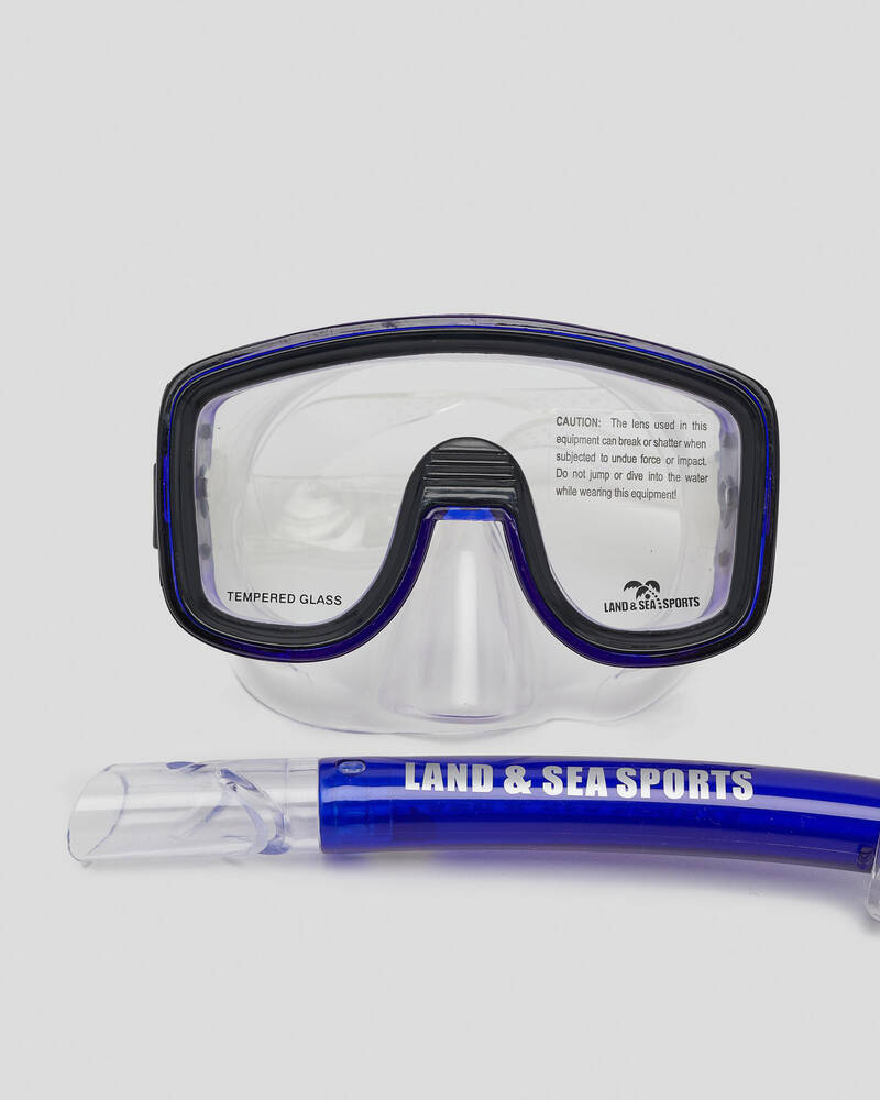 Land & Sea Sports Kids' Lagoon Mask & Snorkel Set for Unisex