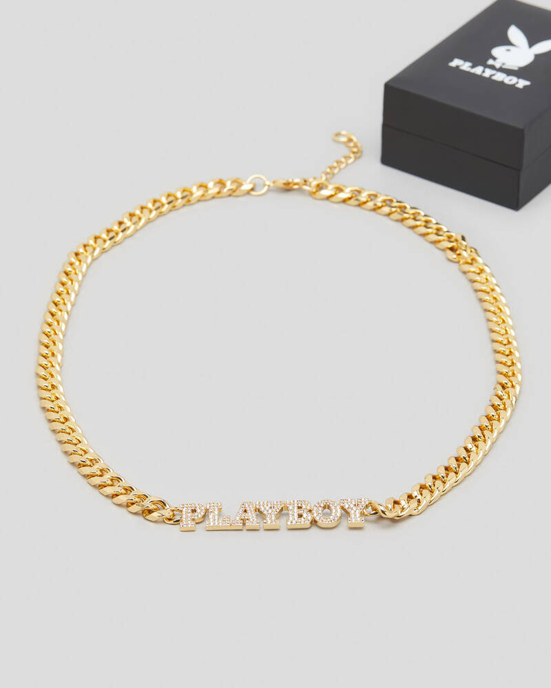 Playboy Iced Choker Chain 10MM for Mens