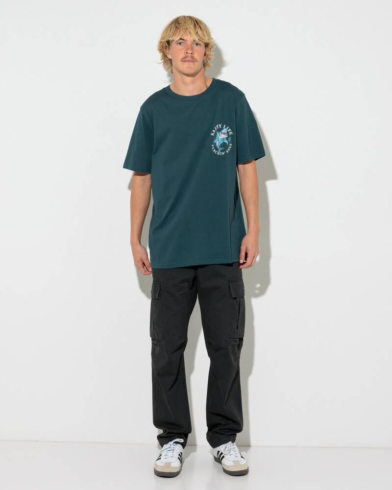 Salty Life Happy Hour Hunter T-Shirt for Mens