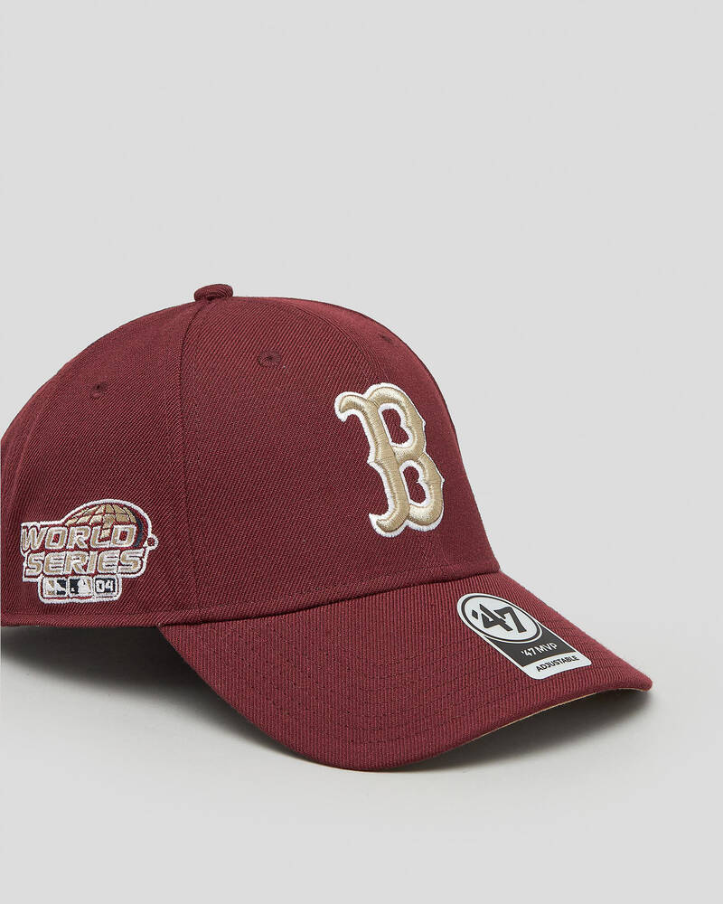 Forty Seven Boston Red Sox Sure Shot Snapback 47 MVP Cap for Mens