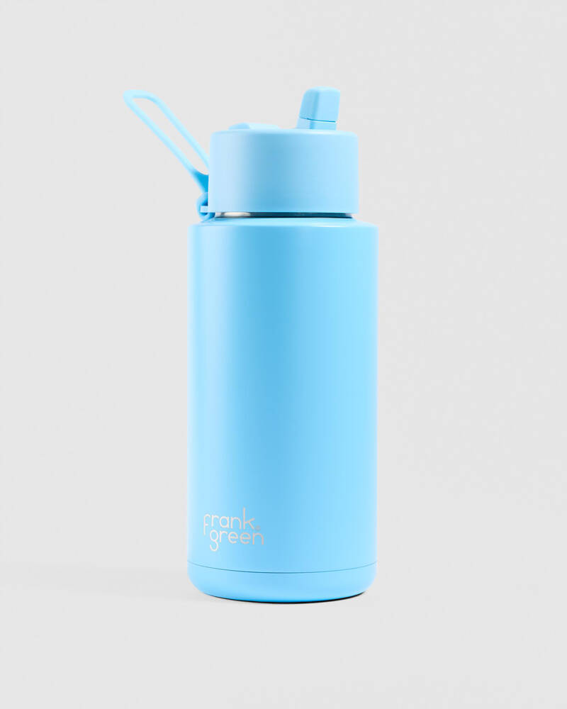 Frank Green 34oz Reusable Bottle with Straw Lid for Unisex