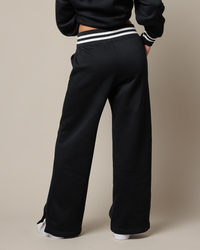 Nike Phoenix High-Waisted Wide Leg Graphic Track Pants for Womens image number null