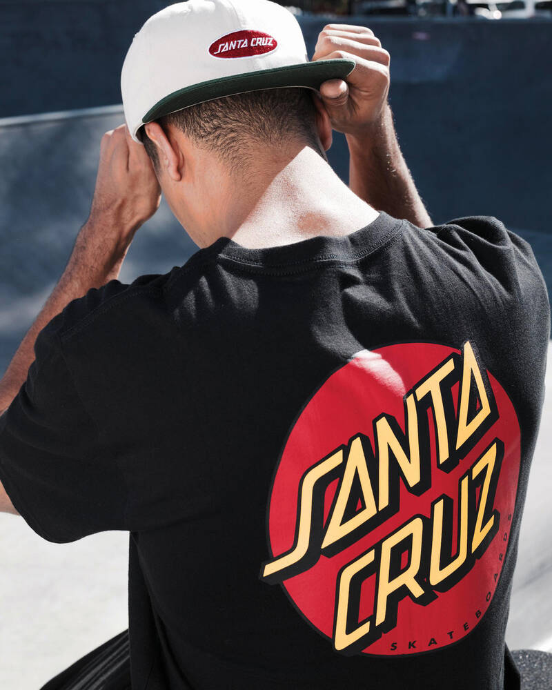 Santa Cruz Classic Dot T-Shirt for Mens