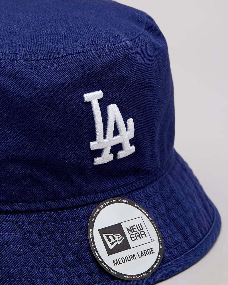New Era Los Angeles Dodgers Washed Bucket Hat for Mens