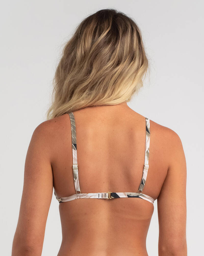 Billabong Hideaway Ivy Triangle Bikini Top for Womens