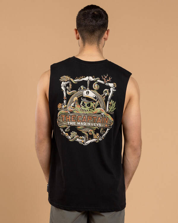 The Mad Hueys The Sea Captain Muscle Tank for Mens