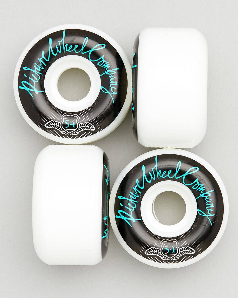 Shop Picture Wheel Company 54mm Skateboard Wheels In Red Fast